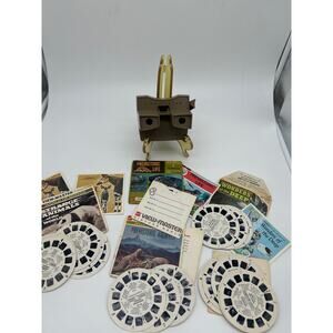 Vintage View-Master Sawyer USA Reels Lot Prehistoric Life Birds Animals 1950s–60